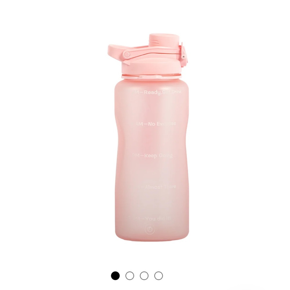 FTP Pink Water Bottle with Flip Lid